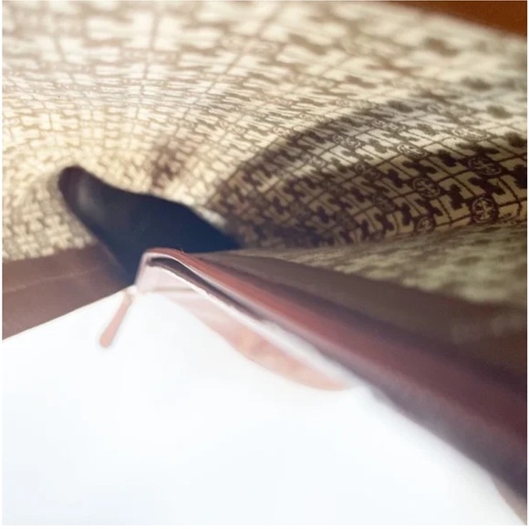 Tory Burch Marlene Riding Boots Brown Leather 9M Gold Buckle Equestrian Tall - Picture 3 of 16